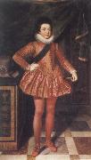 POURBUS, Frans the Younger Louis XIII as a Child USA oil painting artist